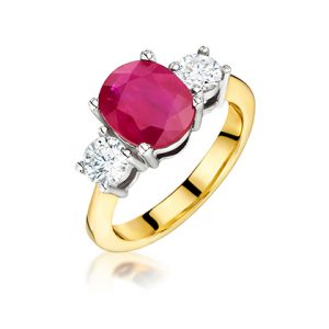 Ruby Gemstone Rings