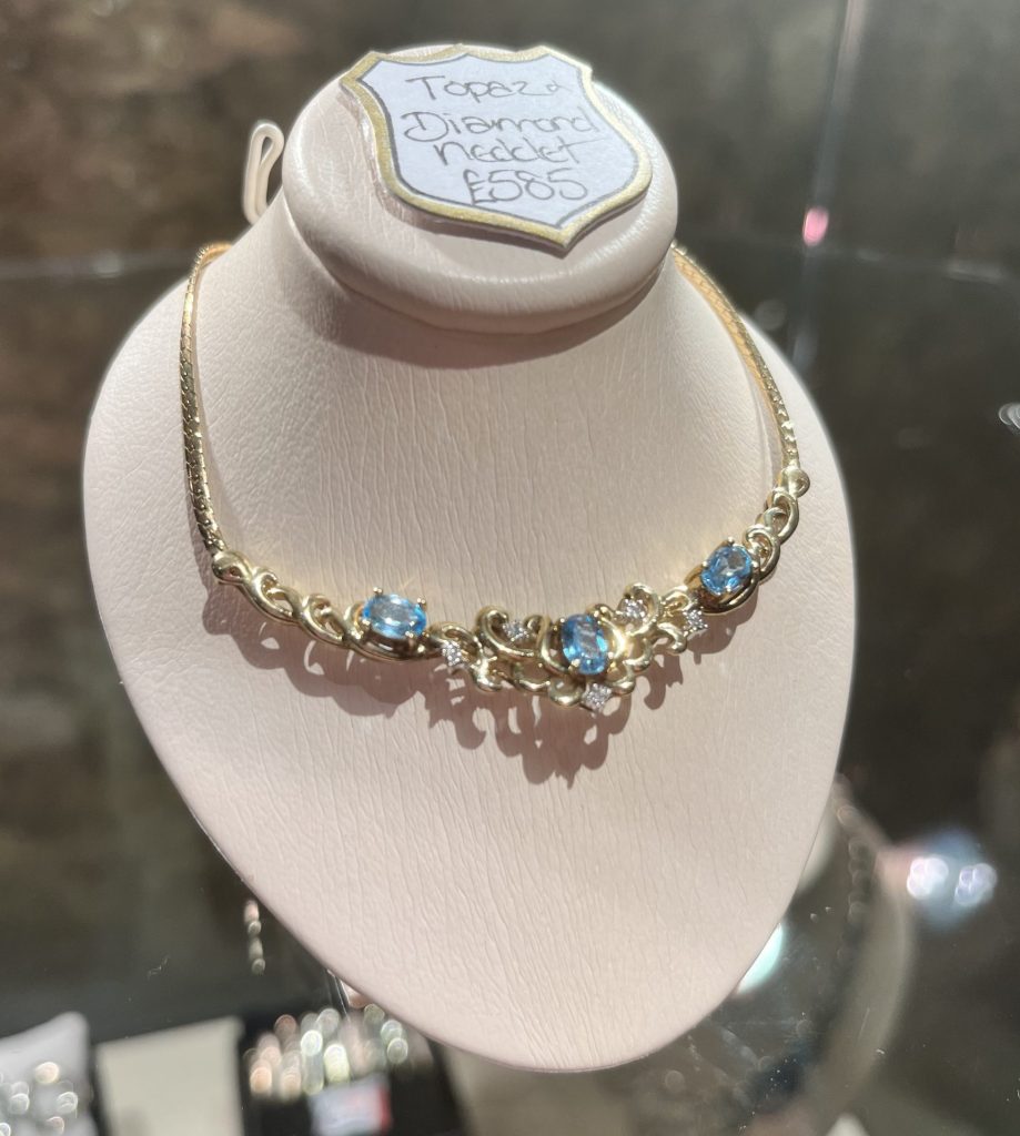 Gemstone Necklet Trend